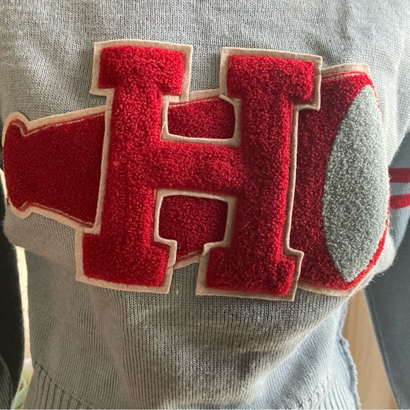 Vintage 1949 Kandel H Cheer Megaphone Wool Pullover Letterman Sweater Women's S - Picture 6 of 12